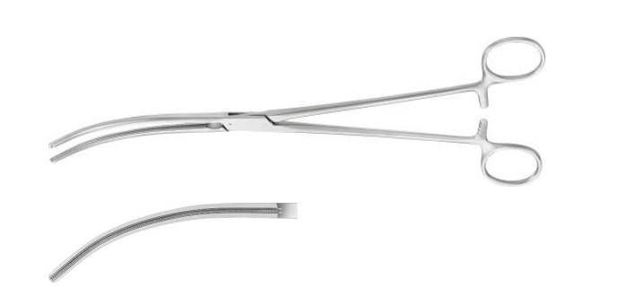 ДЕ’БЕКІ-ПЕН АТРАВМАТ. ЗАТИСКАЧ ВИГНУТ. 99MM 275MM